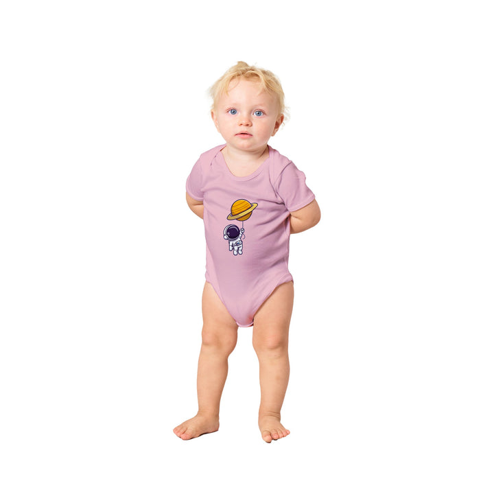Classic Baby Short Sleeve Bodysuit Unisex - Galactic Voyager