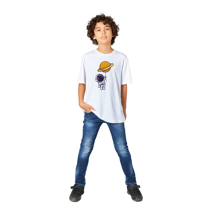 Performance Kids Crewneck T-shirt Unisex - Galactic Voyager
