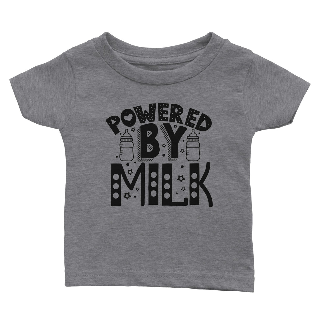 Classic Baby Crewneck T-shirt - Powered by milk