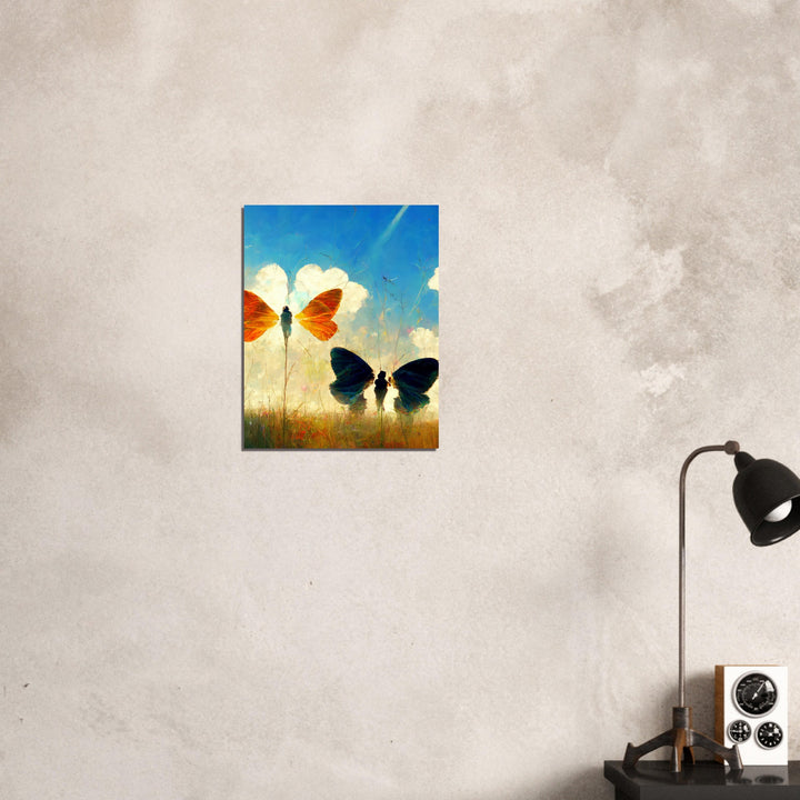 Premium Semi-Glossy Paper Poster - Dreaming Butterflies