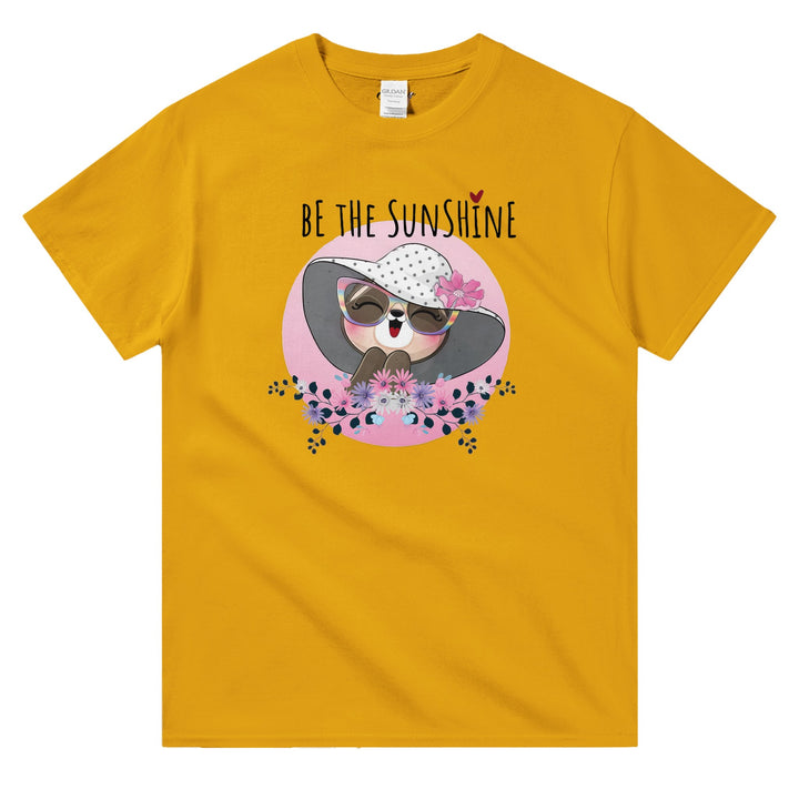 Heavyweight Women Crewneck T-shirt - Be The Sunshine