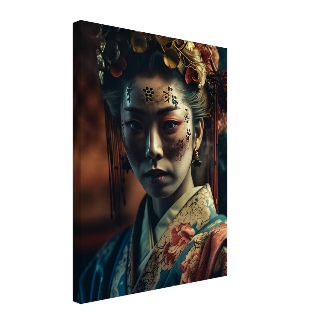 Canvas - Gaze of the Golden Geisha