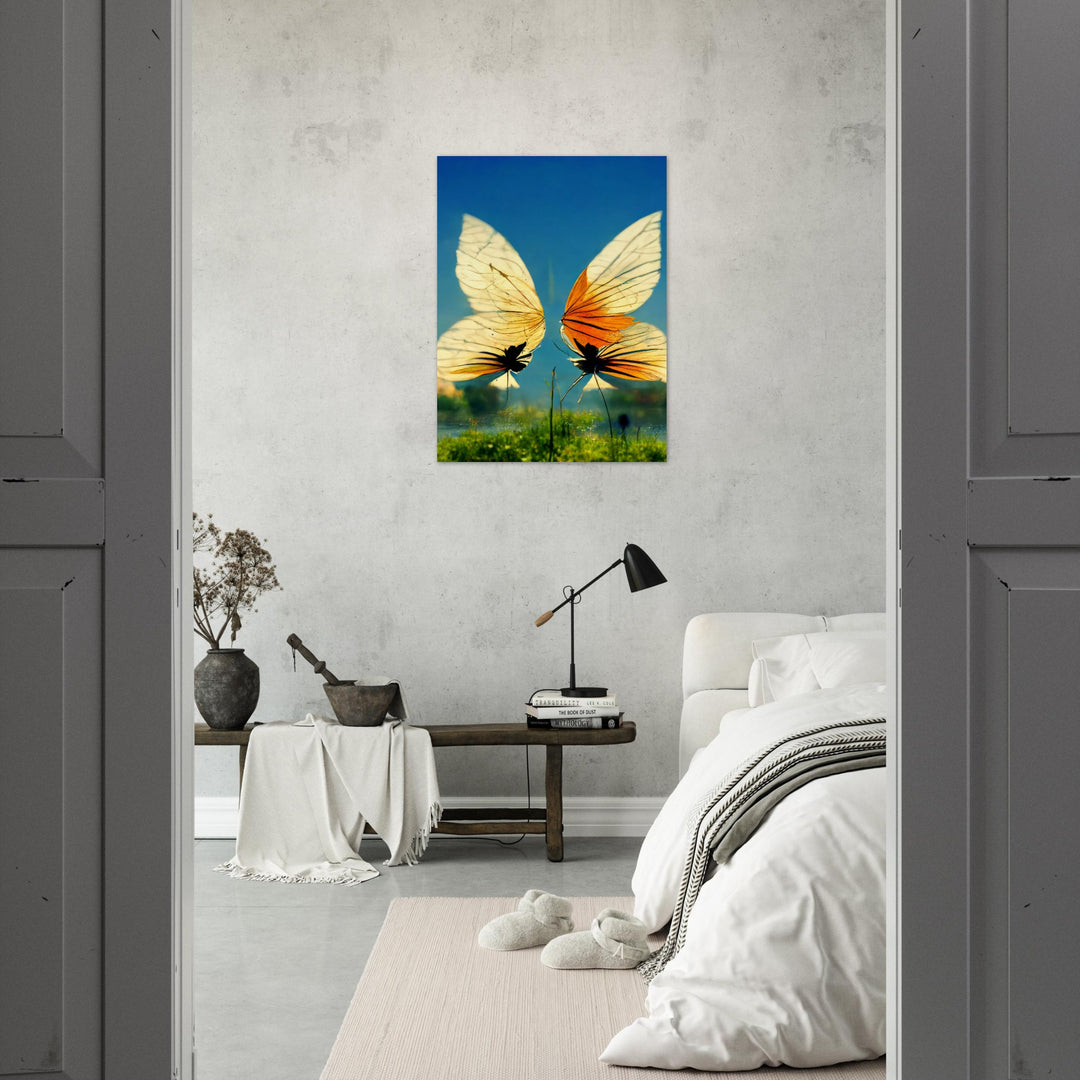Premium Matte Paper Poster - Dreaming Butterflies II