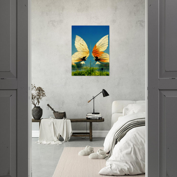 Premium Matte Paper Poster - Dreaming Butterflies II