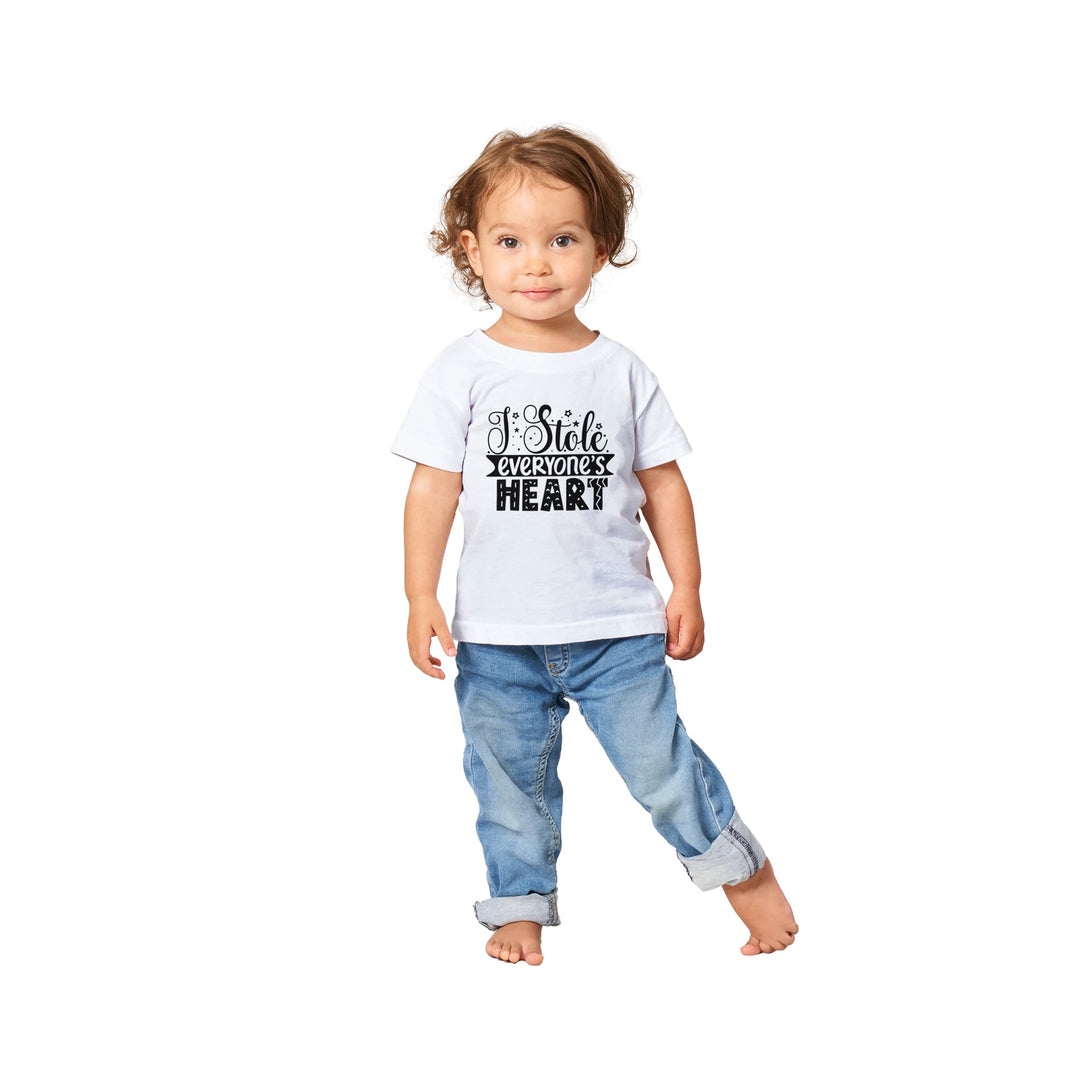 Classic Baby Crewneck T-shirt - I stole everyone's heart