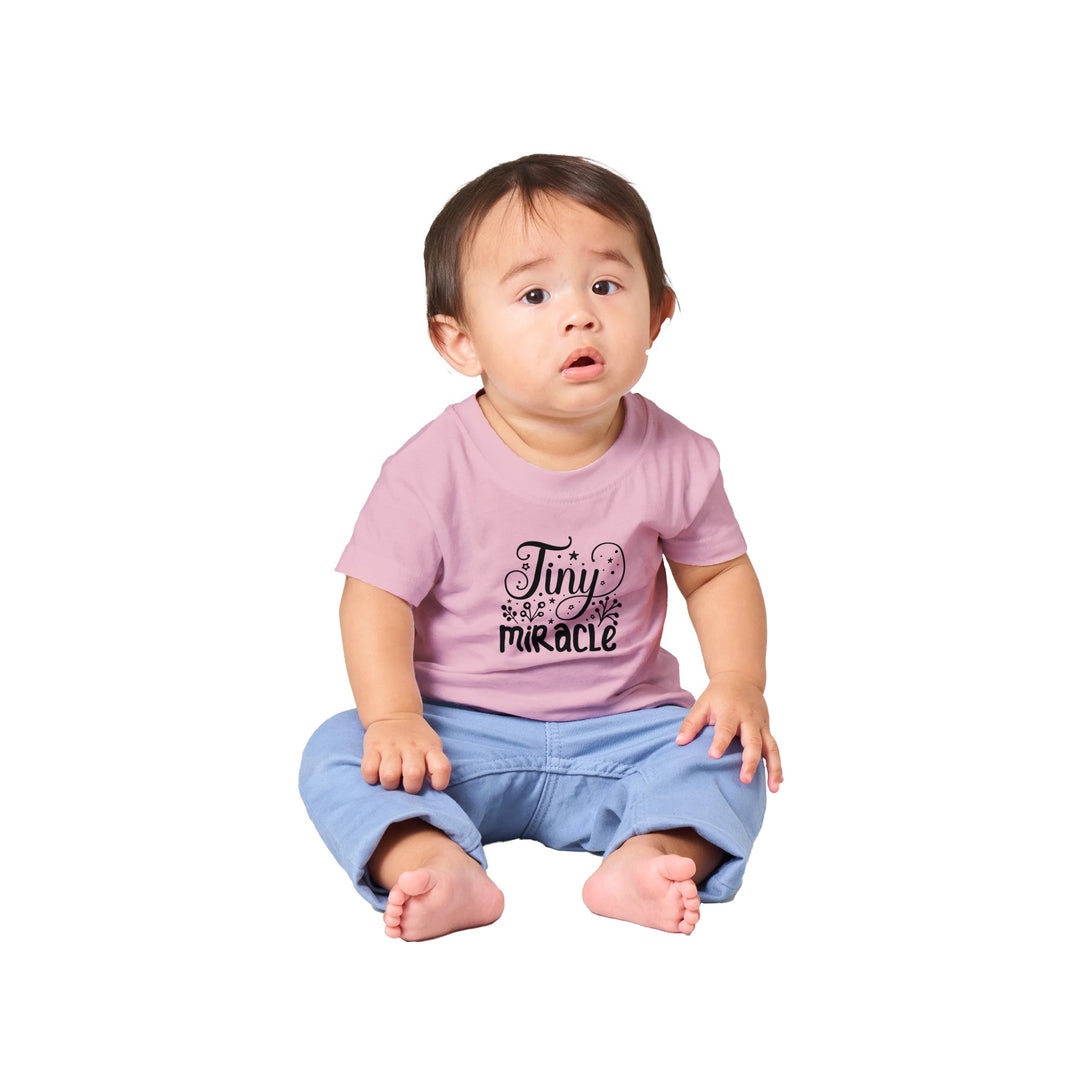 Classic Baby Crewneck T-shirt - Tiny miracle