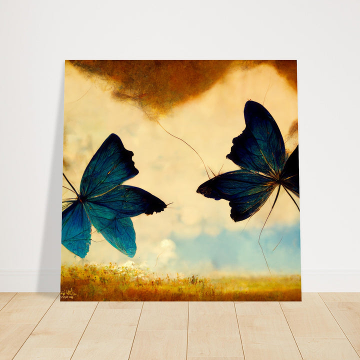 Premium Semi-Glossy Paper Poster - Dreaming Butterflies III
