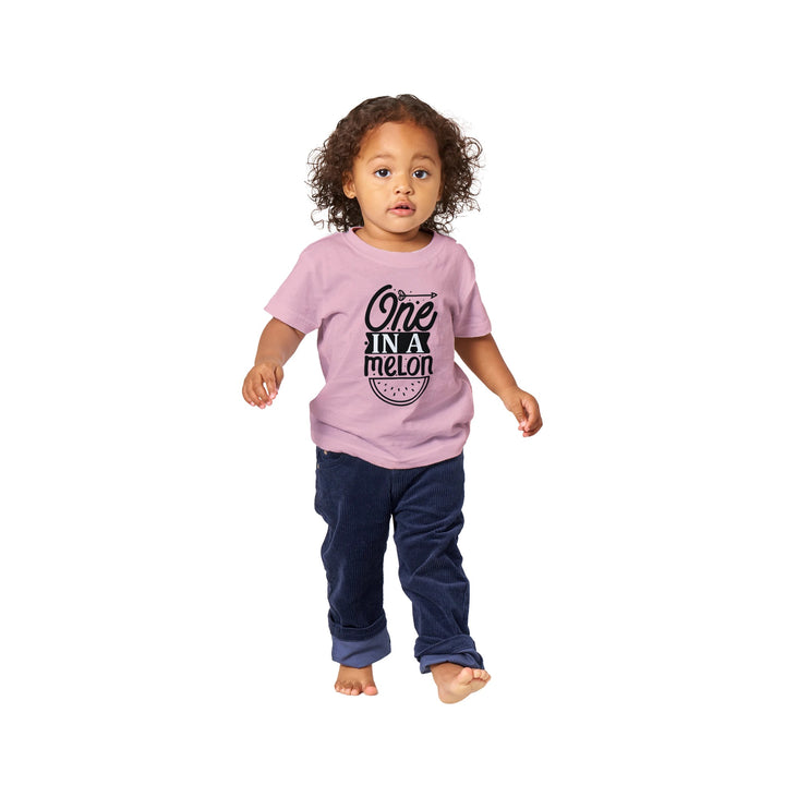 Classic Baby Crewneck T-shirt - One in a melon