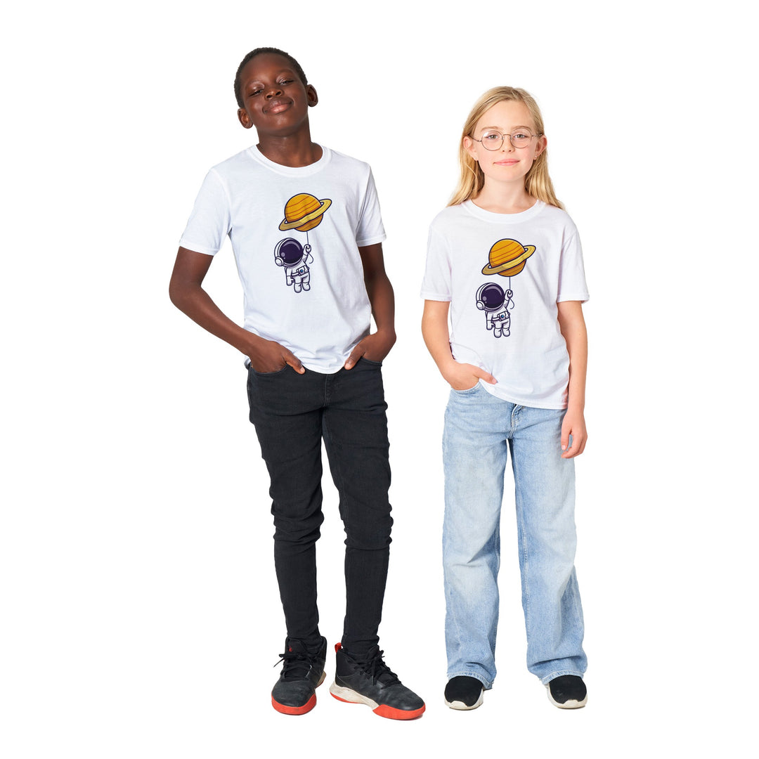 Classic Kids Crewneck T-shirt Unisex - Galactic Voyager