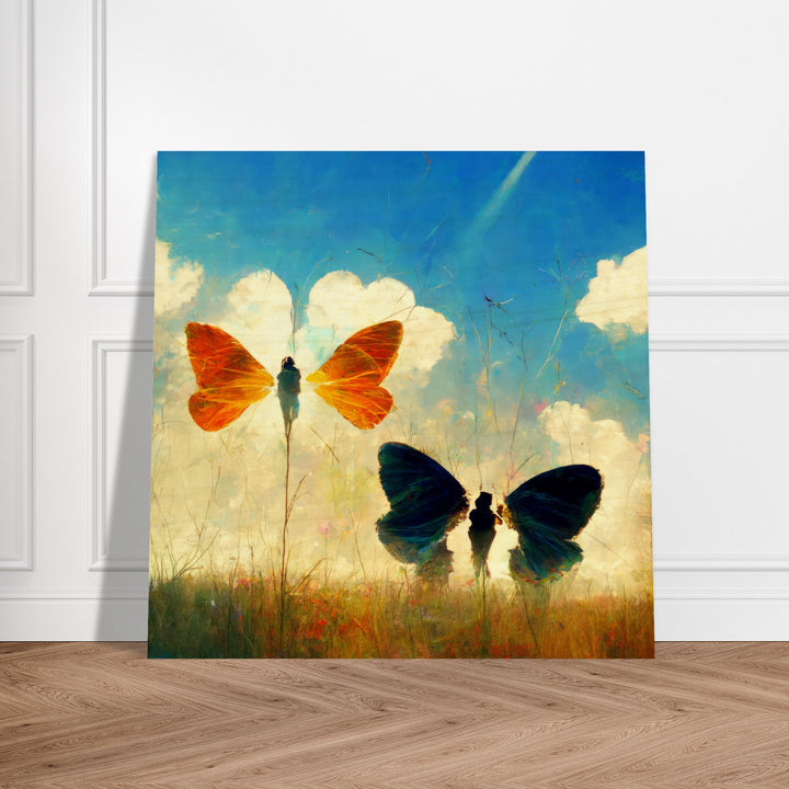 Wood Prints - Dreaming Butterflies