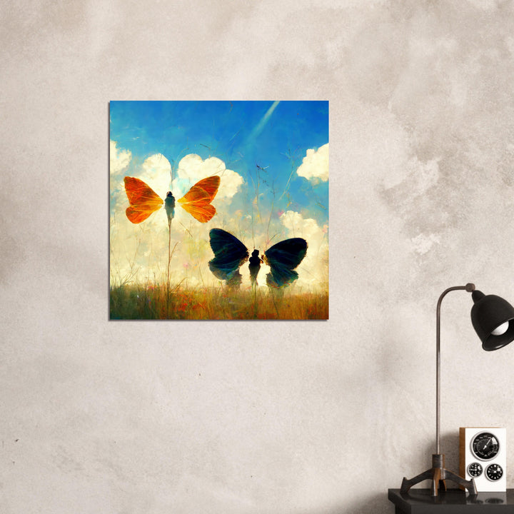 Premium Semi-Glossy Paper Poster - Dreaming Butterflies