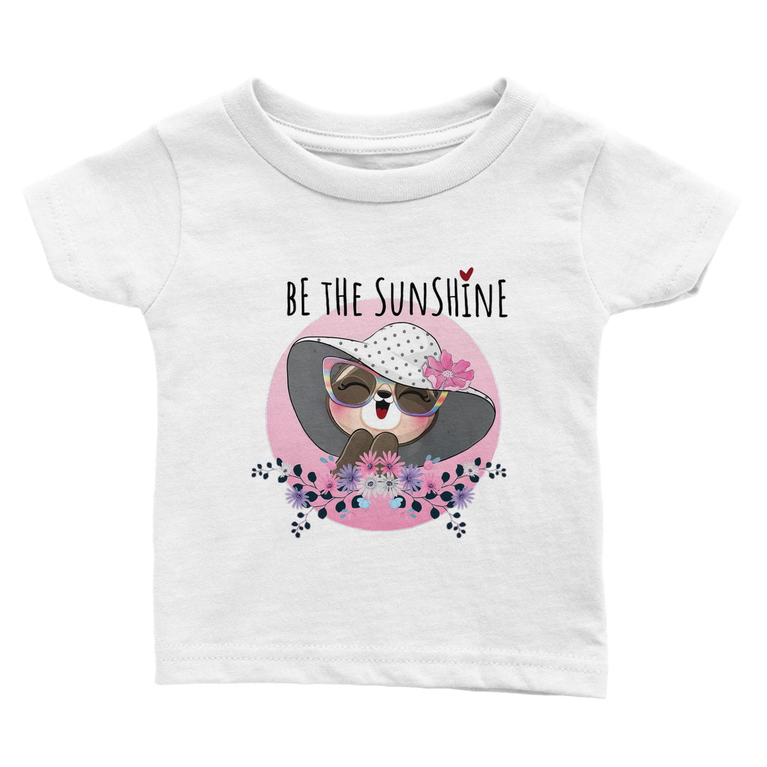 Classic Baby Crewneck T-shirt - "Be the Sunshine"
