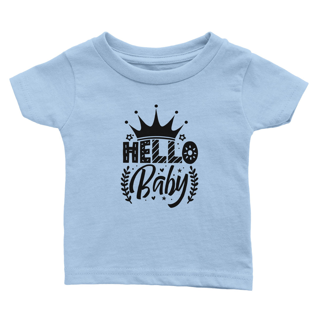 Classic Baby Crewneck T-shirt - Hello baby