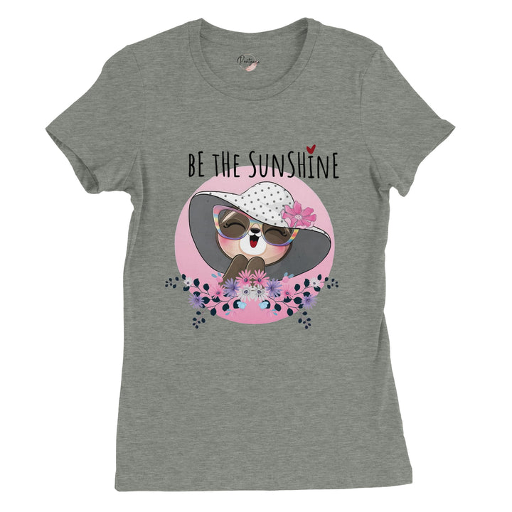 Premium Women Crewneck T-shirt - Be The Sunshine