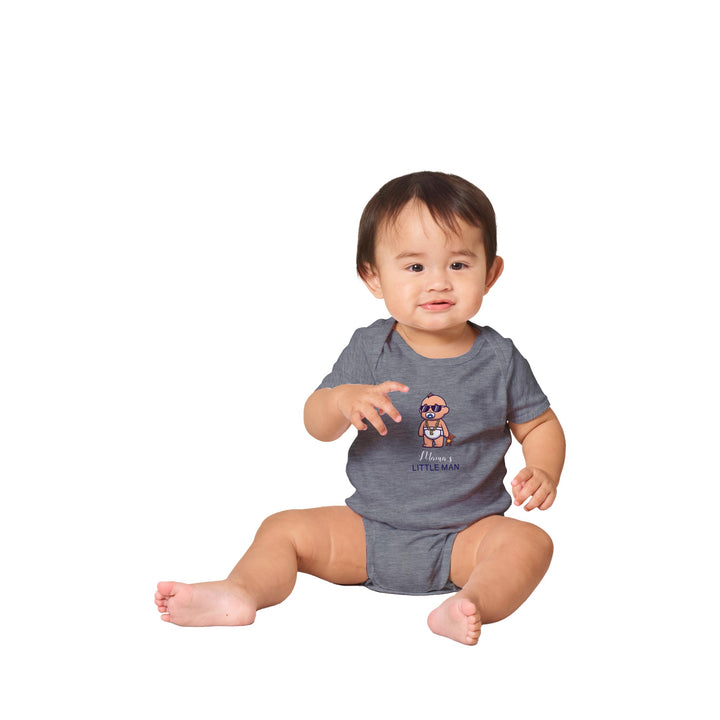 Classic Baby Short Sleeve Bodysuit Boy - Mama's Little Man