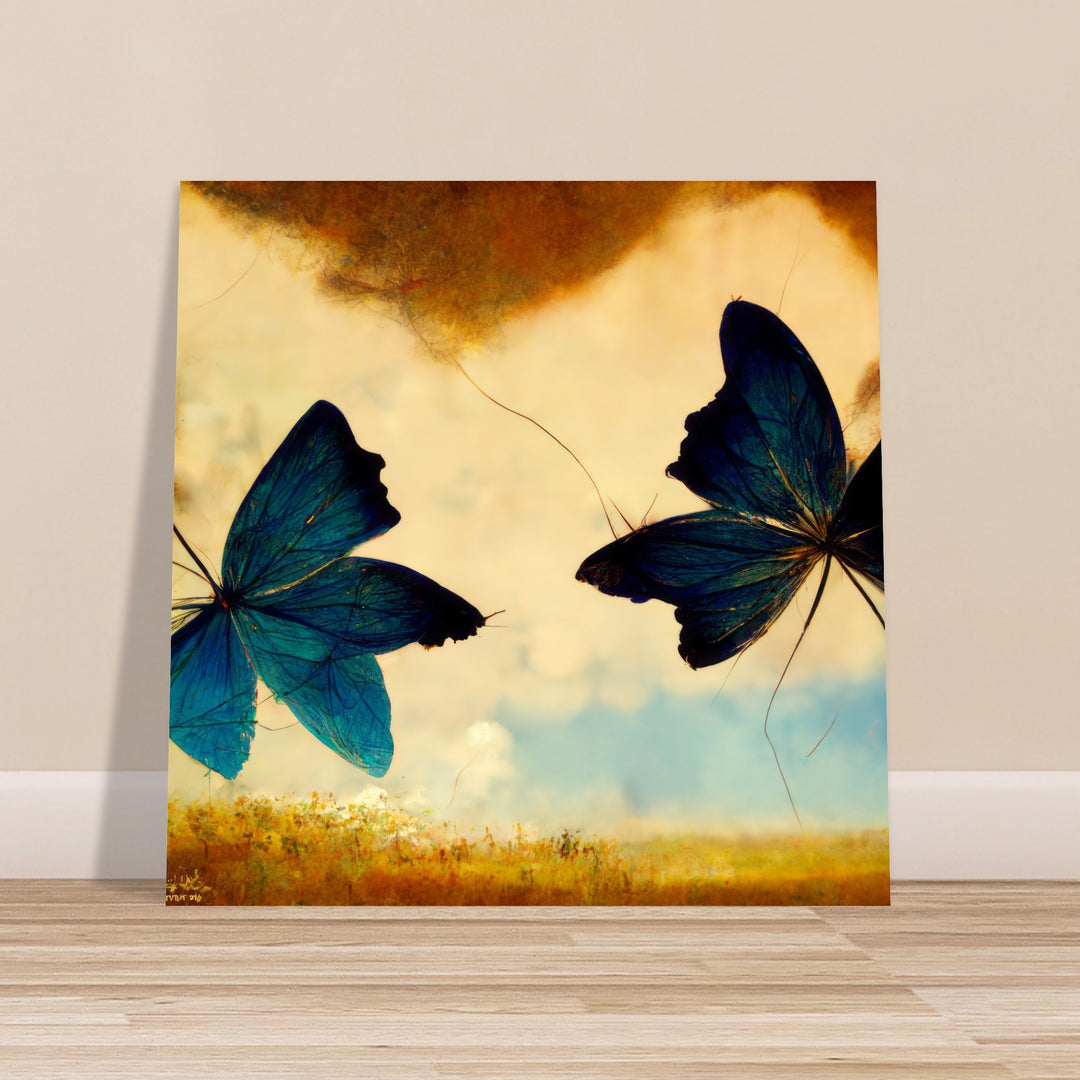 Premium Semi-Glossy Paper Poster - Dreaming Butterflies III