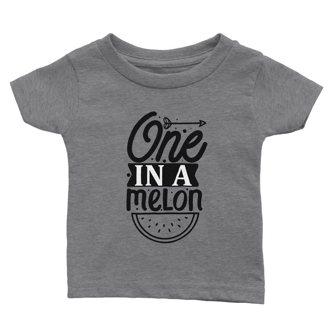 Classic Baby Crewneck T-shirt - One in a melon