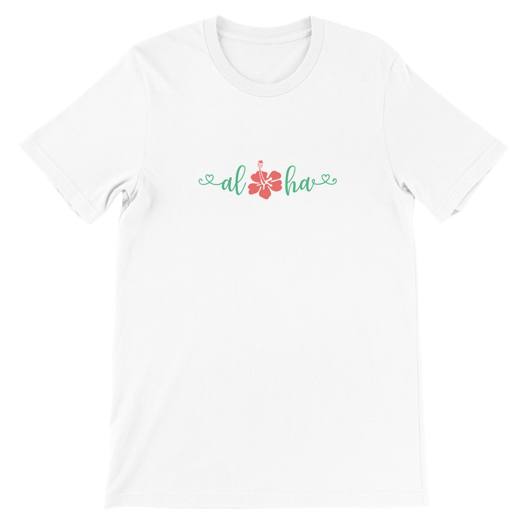 Polycotton Unisex Crewneck T-shirt - Aloha