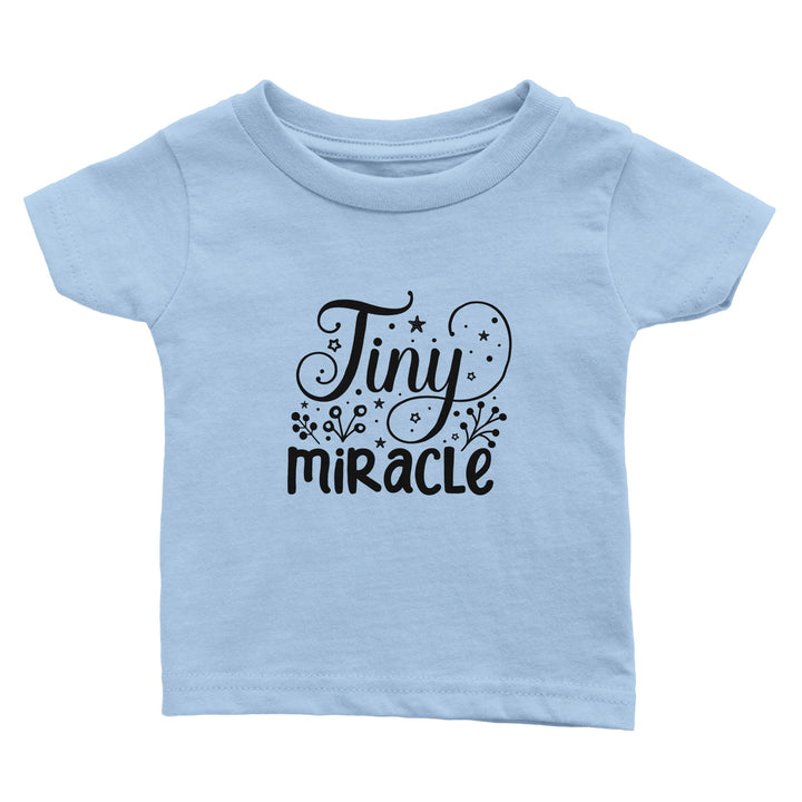 Classic Baby Crewneck T-shirt - Tiny miracle