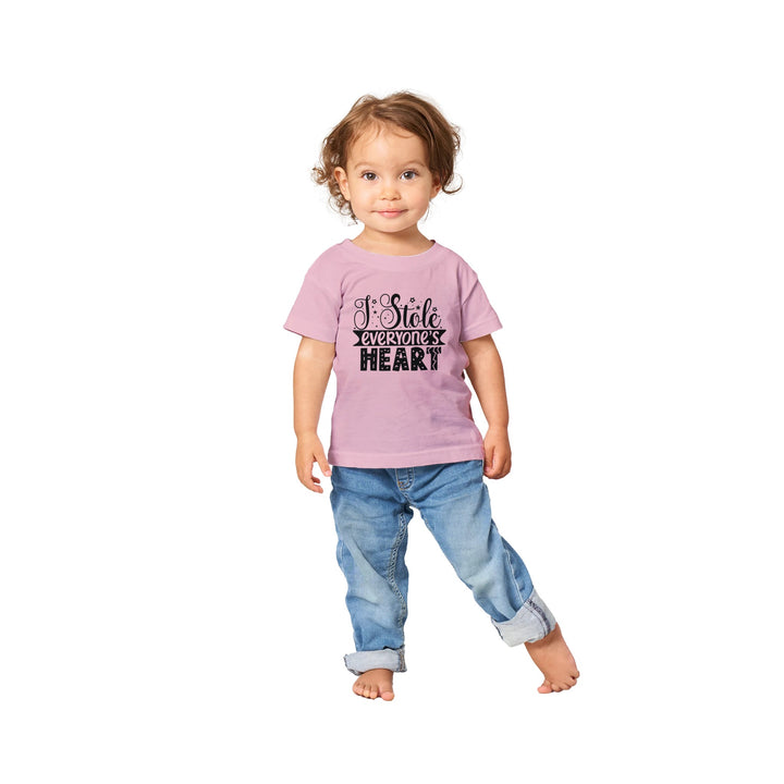 Classic Baby Crewneck T-shirt - I stole everyone's heart