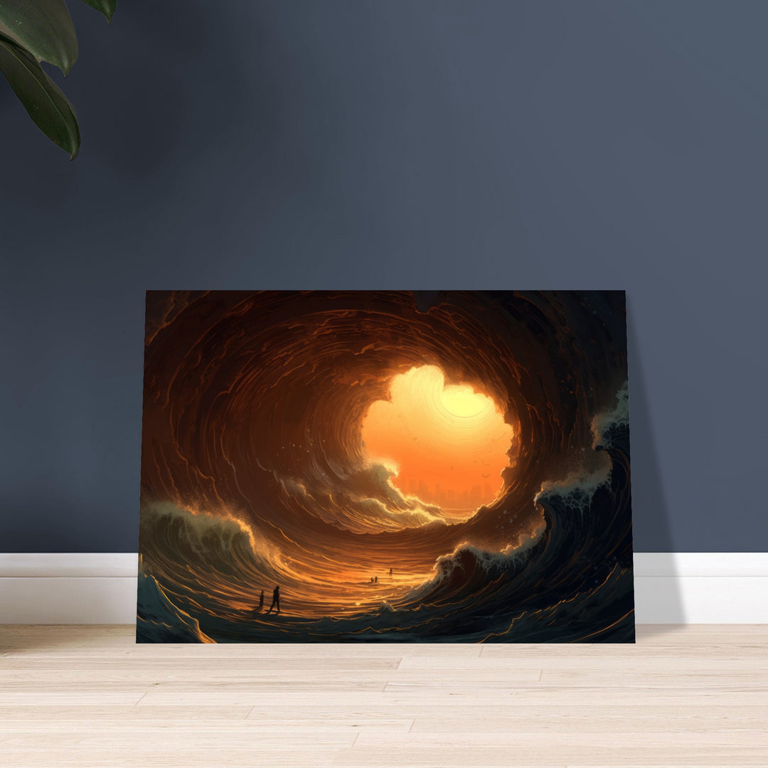 Classic Matte Paper Poster - Abyssal Grotto Wave