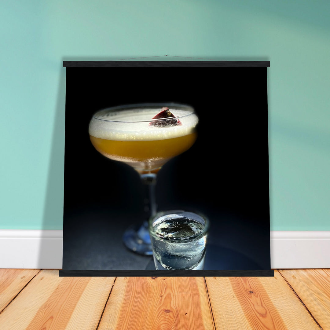 Premium Matte Paper Poster with Hanger - Pornstar Martini