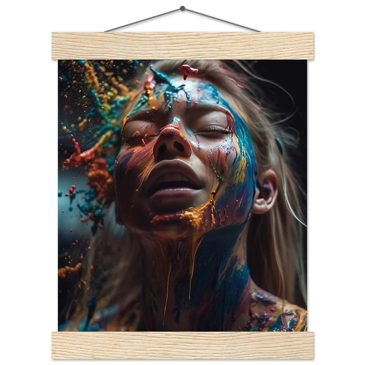 Classic Matte Paper Poster with Hanger -  Colourful Imagination