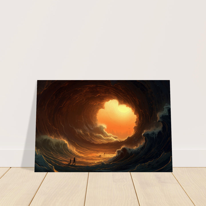 Museum-Quality Matte Paper Poster - Abyssal Grotto Wave