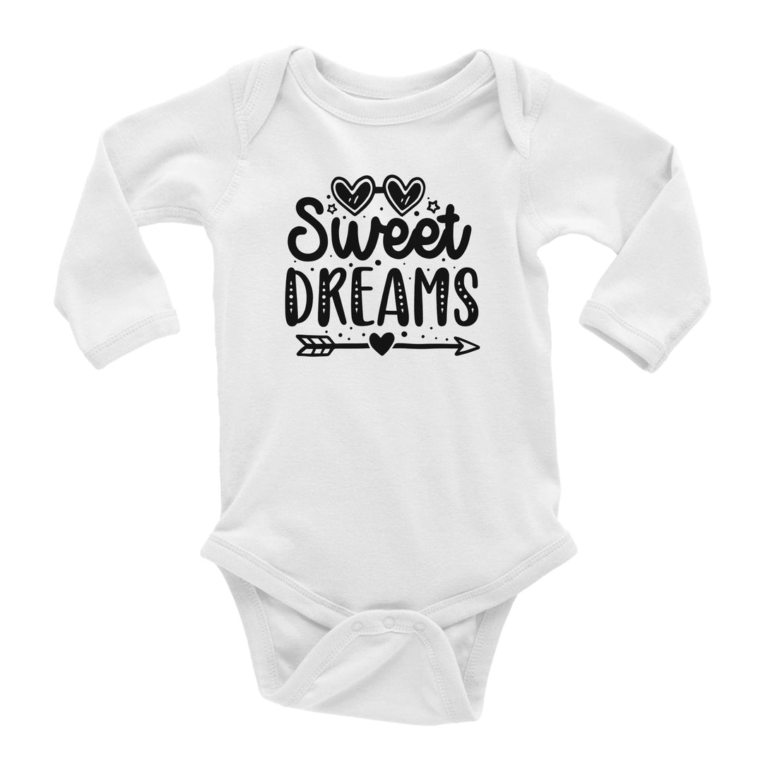 Classic Baby Long Sleeve Bodysuit - Sweet dreams
