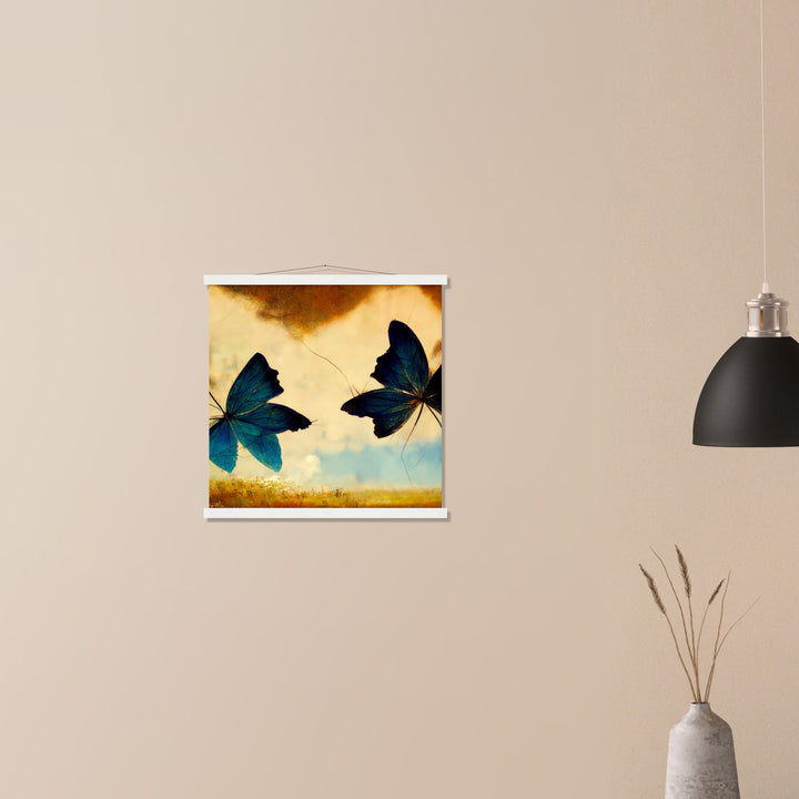 Classic Matte Paper Poster with Hanger - Dreaming Butterflies III