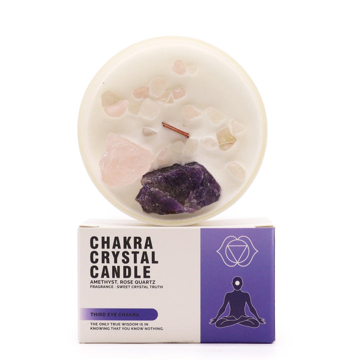 Chakra Crystal Candles