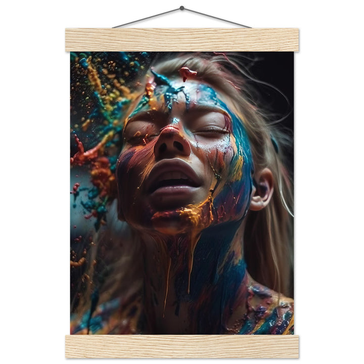 Classic Matte Paper Poster with Hanger -  Colourful Imagination