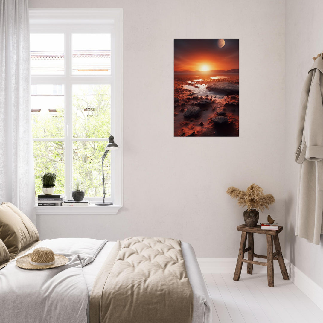 Aluminium Print - Sunset on Mars II