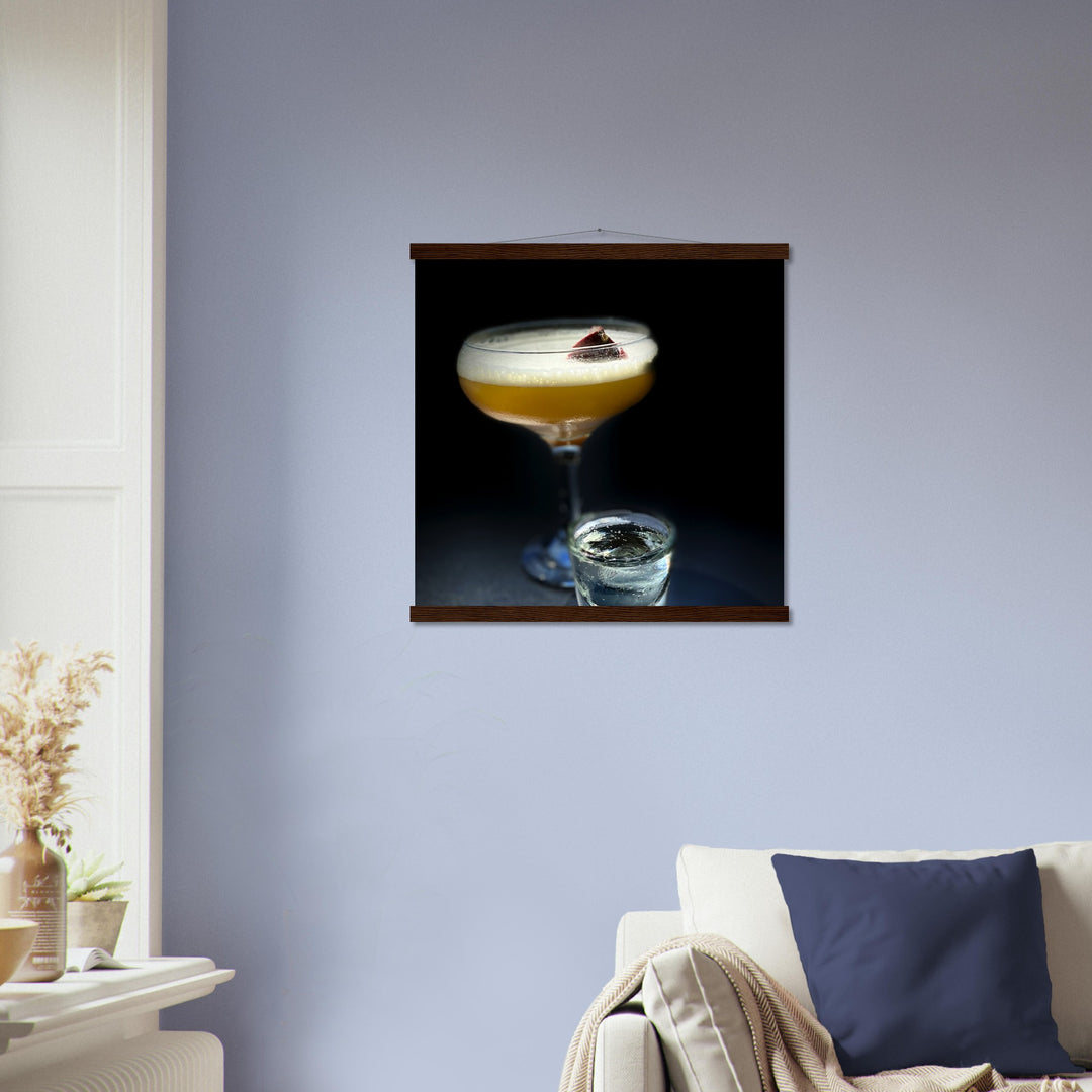 Premium Semi-Glossy Paper Poster with Hanger - Pornstar Martini