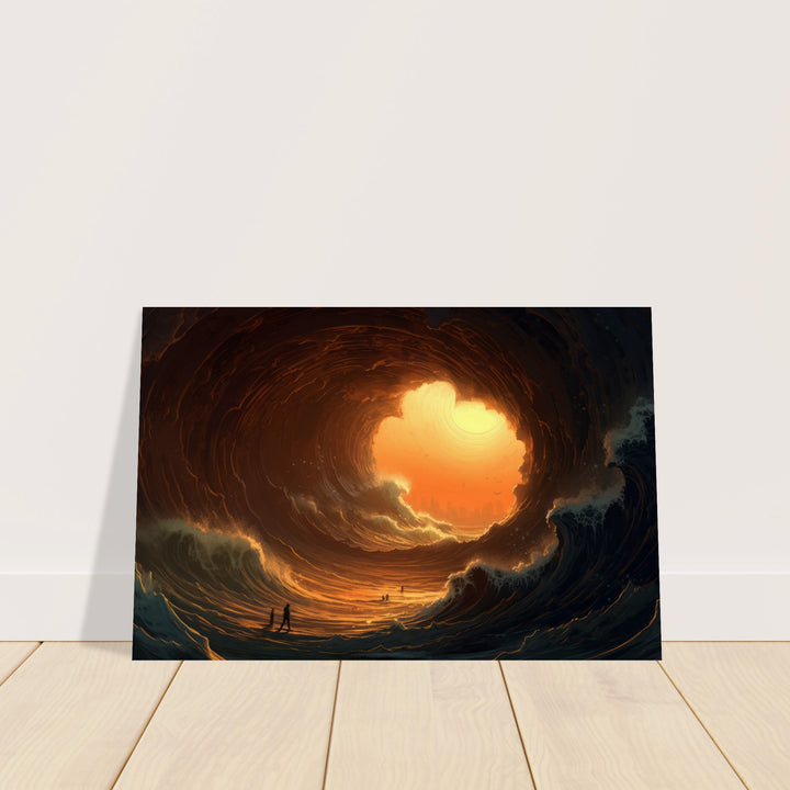 Museum-Quality Matte Paper Poster - Abyssal Grotto Wave