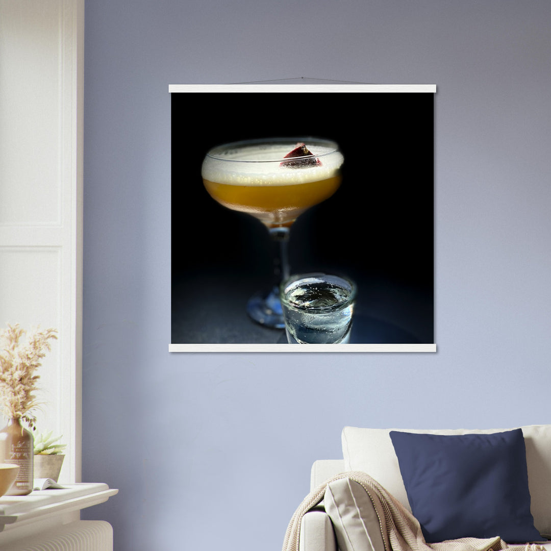 Premium Semi-Glossy Paper Poster with Hanger - Pornstar Martini