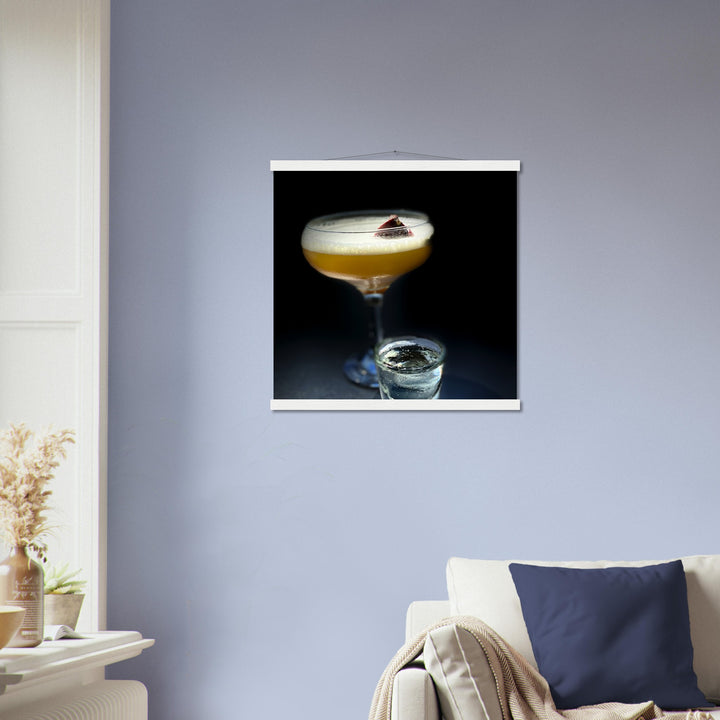 Premium Semi-Glossy Paper Poster with Hanger - Pornstar Martini