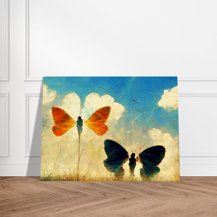 Wood Prints - Dreaming Butterflies