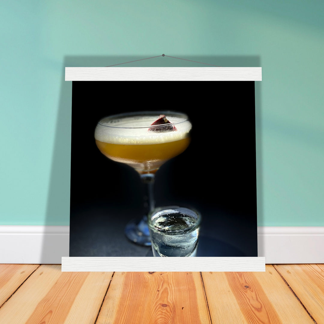 Premium Matte Paper Poster with Hanger - Pornstar Martini