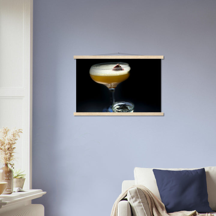 Premium Semi-Glossy Paper Poster with Hanger - Pornstar Martini