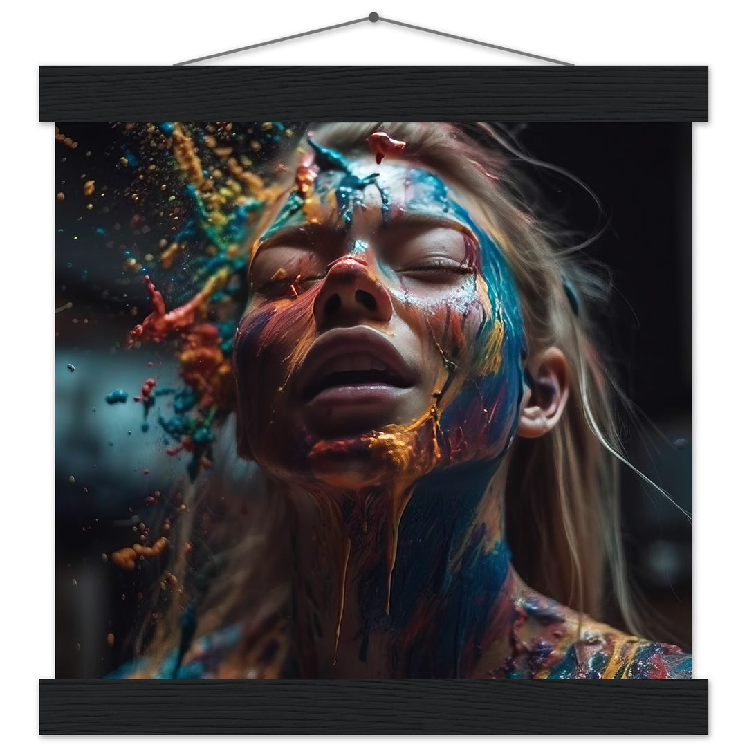 Classic Matte Paper Poster with Hanger -  Colourful Imagination