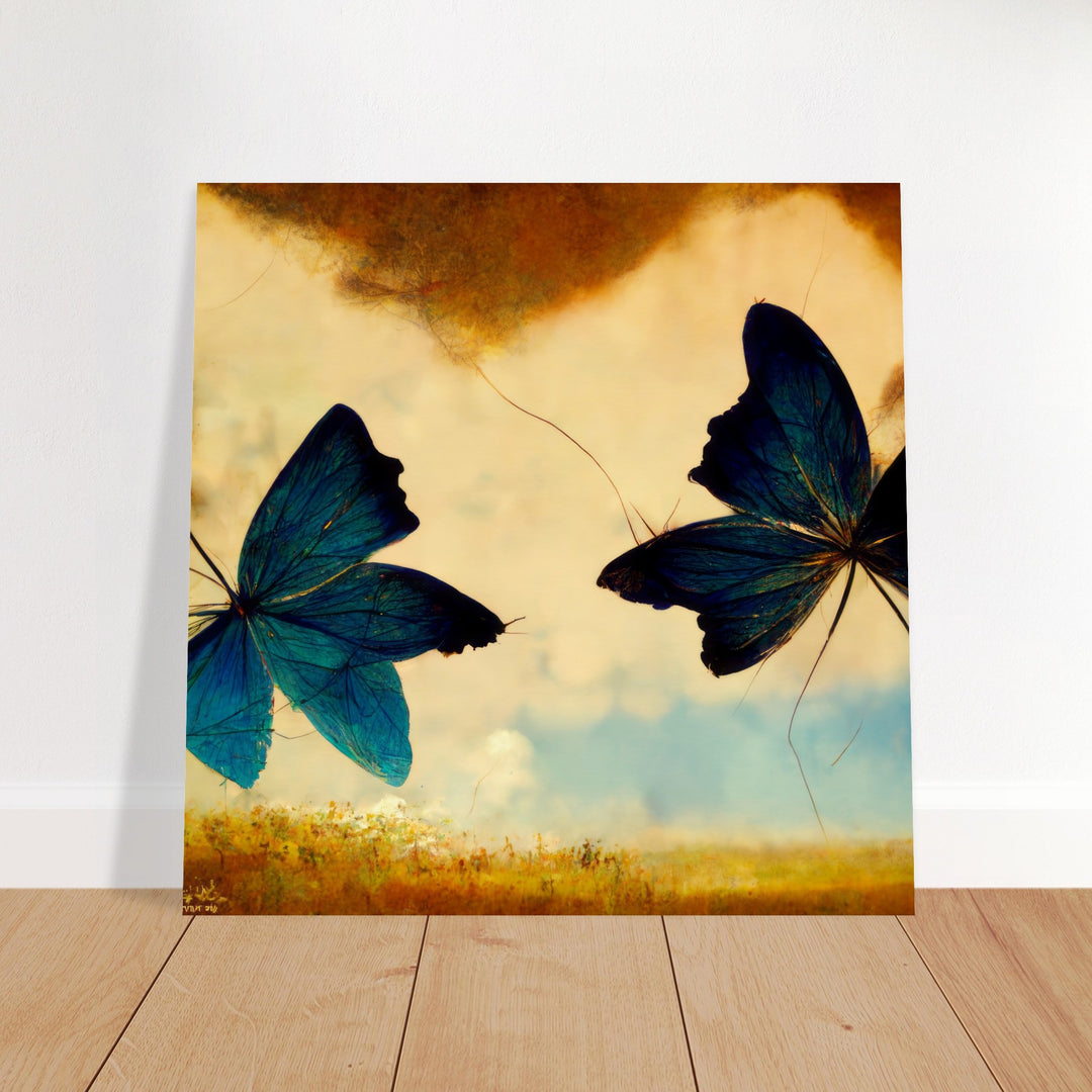 Museum-Quality Matte Paper Poster - Dreaming Butterflies III