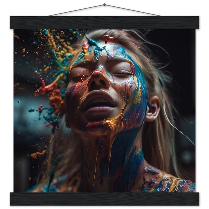 Classic Matte Paper Poster with Hanger -  Colourful Imagination