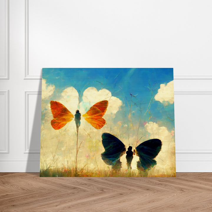 Wood Prints - Dreaming Butterflies