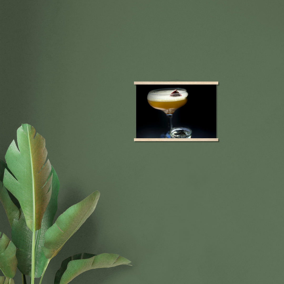 Classic Semi-Glossy Paper Poster with Hanger - Pornstar Martini