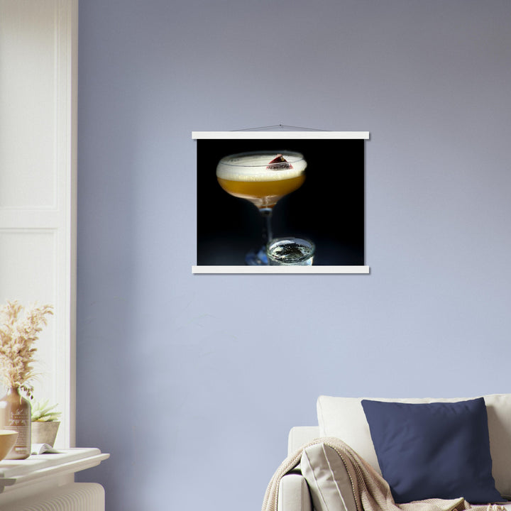 Premium Semi-Glossy Paper Poster with Hanger - Pornstar Martini