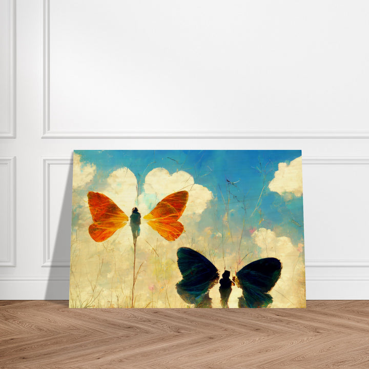 Wood Prints - Dreaming Butterflies