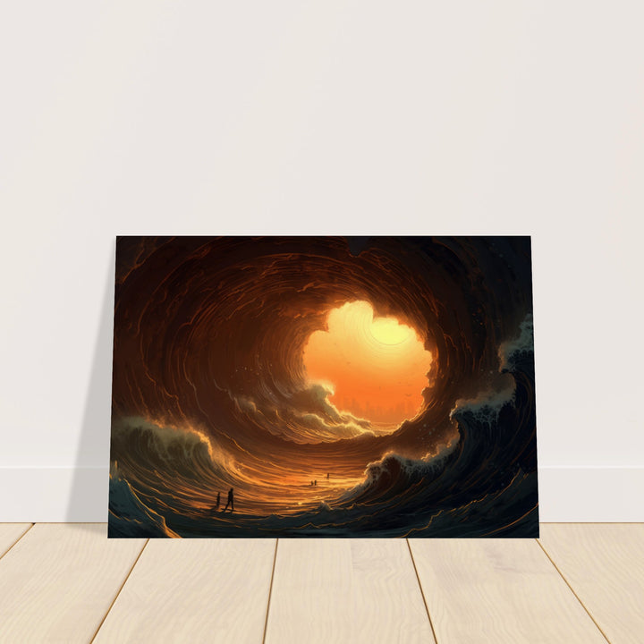 Museum-Quality Matte Paper Poster - Abyssal Grotto Wave