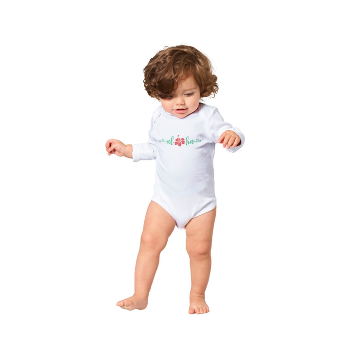 Classic Baby Long Sleeve Bodysuit - Aloha