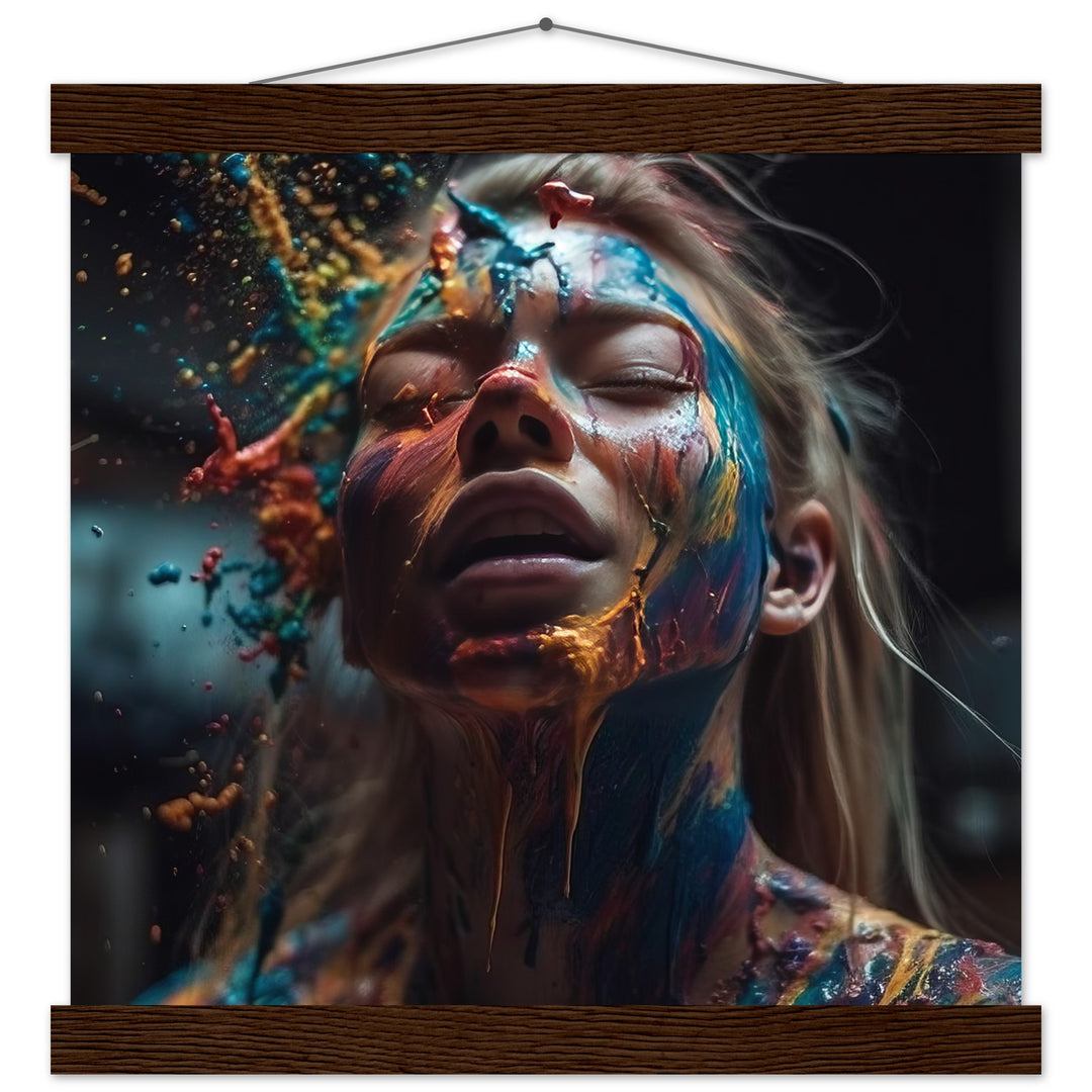 Classic Matte Paper Poster with Hanger -  Colourful Imagination